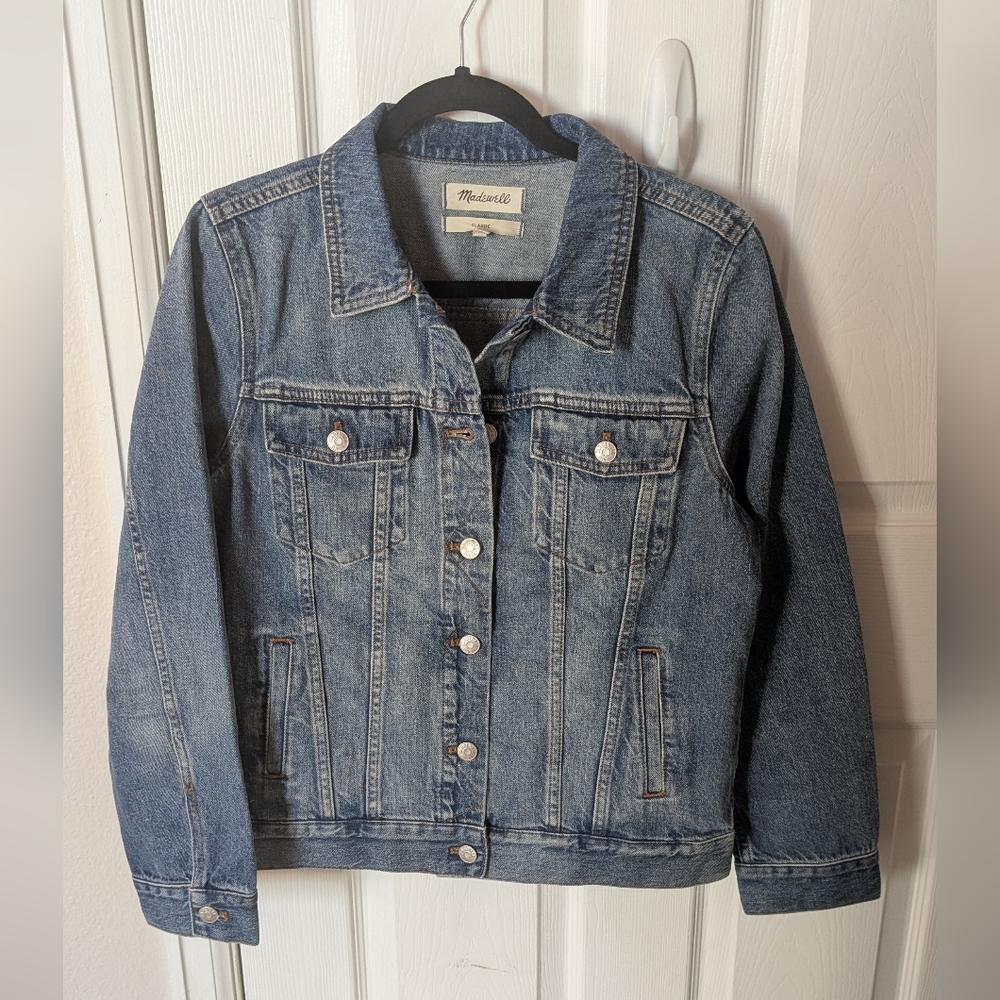 Madewell Blue Denim Jacket